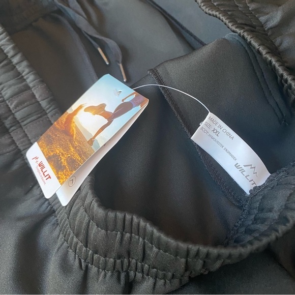 Women's Track Pants Warm Up Athletic Sweatpants Straight Leg w/Zipper Pockets - Picture 7 of 9